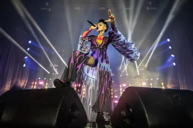 Agnieszka Chylińska rozgrzeje Ergo Arenę w Gdańsku 28 marca Agnieszka Chylińska rozgrzeje Ergo Arenę w Gdańsku 28 marca