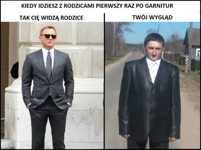 Najlepsze memy z garniturami, które rozbawią każdego fana elegancji Najlepsze memy z garniturami, które rozbawią każdego fana elegancji