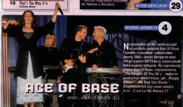 Największe przeboje Ace of Base: 6 kultowych utworów z lat 90. Największe przeboje Ace of Base: 6 kultowych utworów z lat 90.